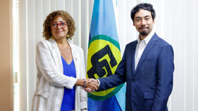 Photo of ASG Solomon welcomes JICA’s officials to CARICOM Secretariat